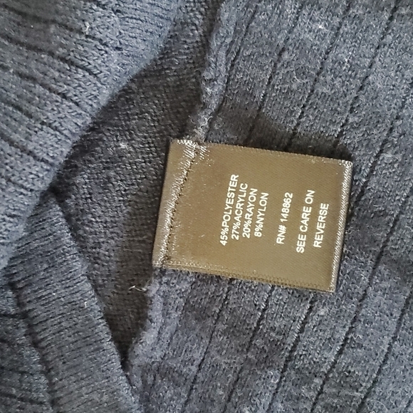 Torrid Women Cardigan Open Front Wrap Waterfall  sweater sz 0 (L/12) - Picture 6 of 8